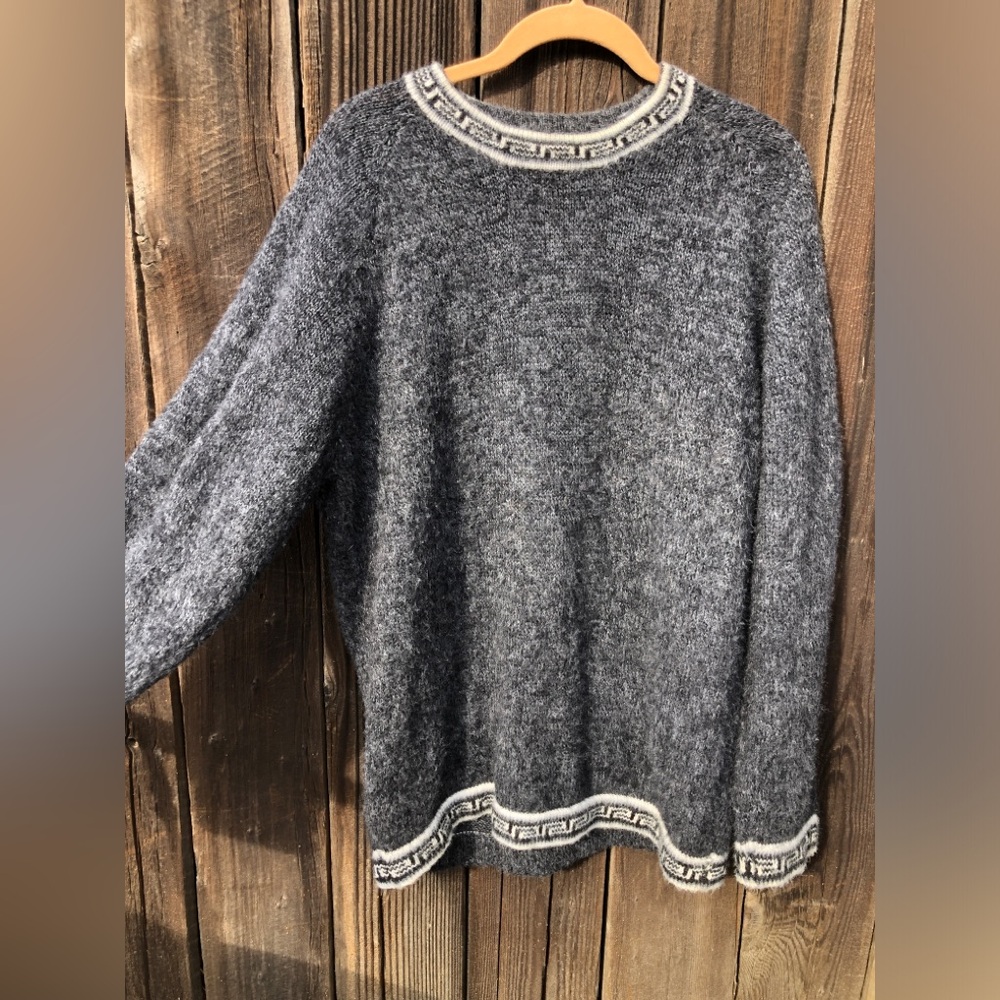 Gray Alpaca Women's Sweater size Large